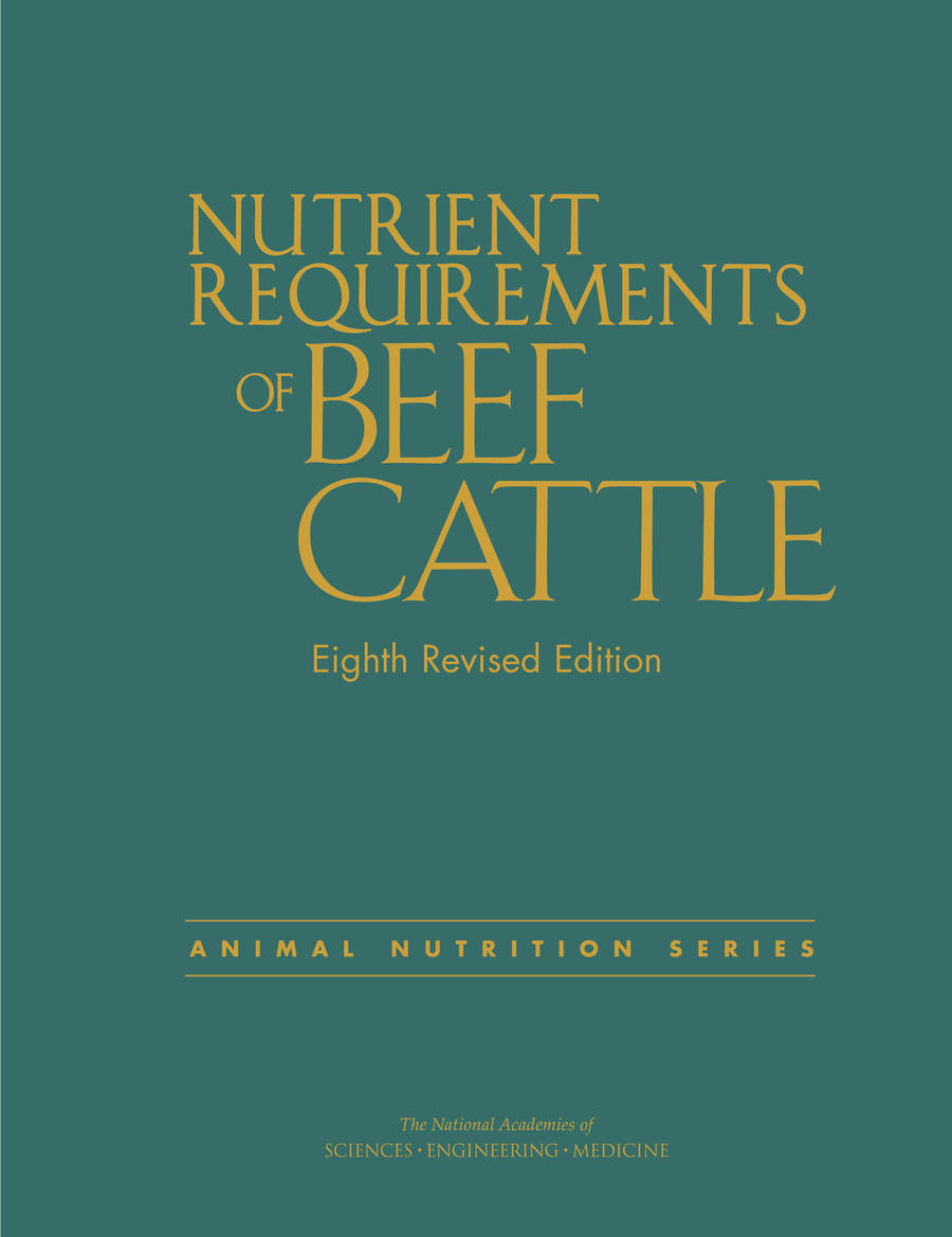 nutrient requirements of beef cattle logo