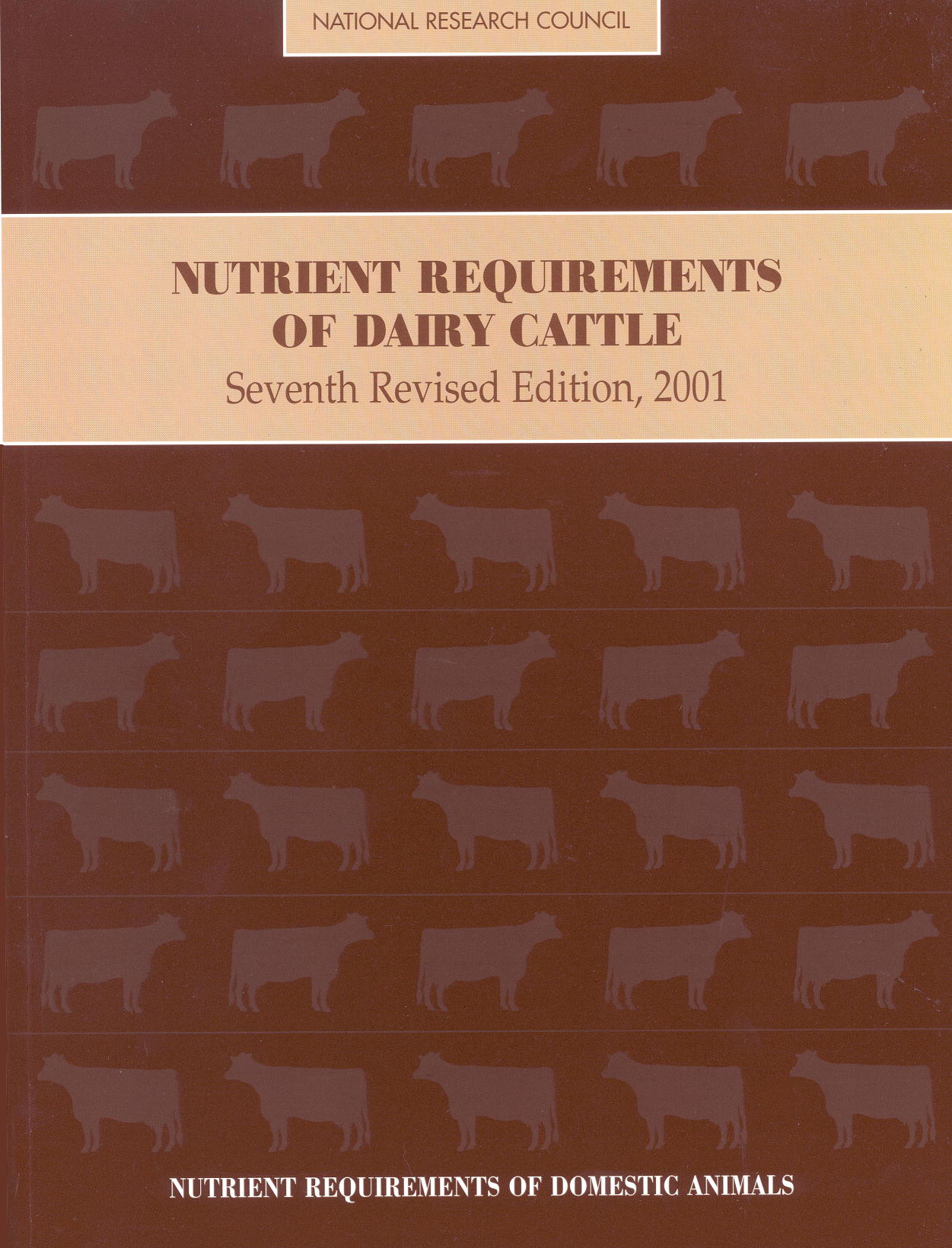 Nutrient Requirements of Beef Cattle logo