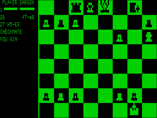 SARGON on the TRS-80